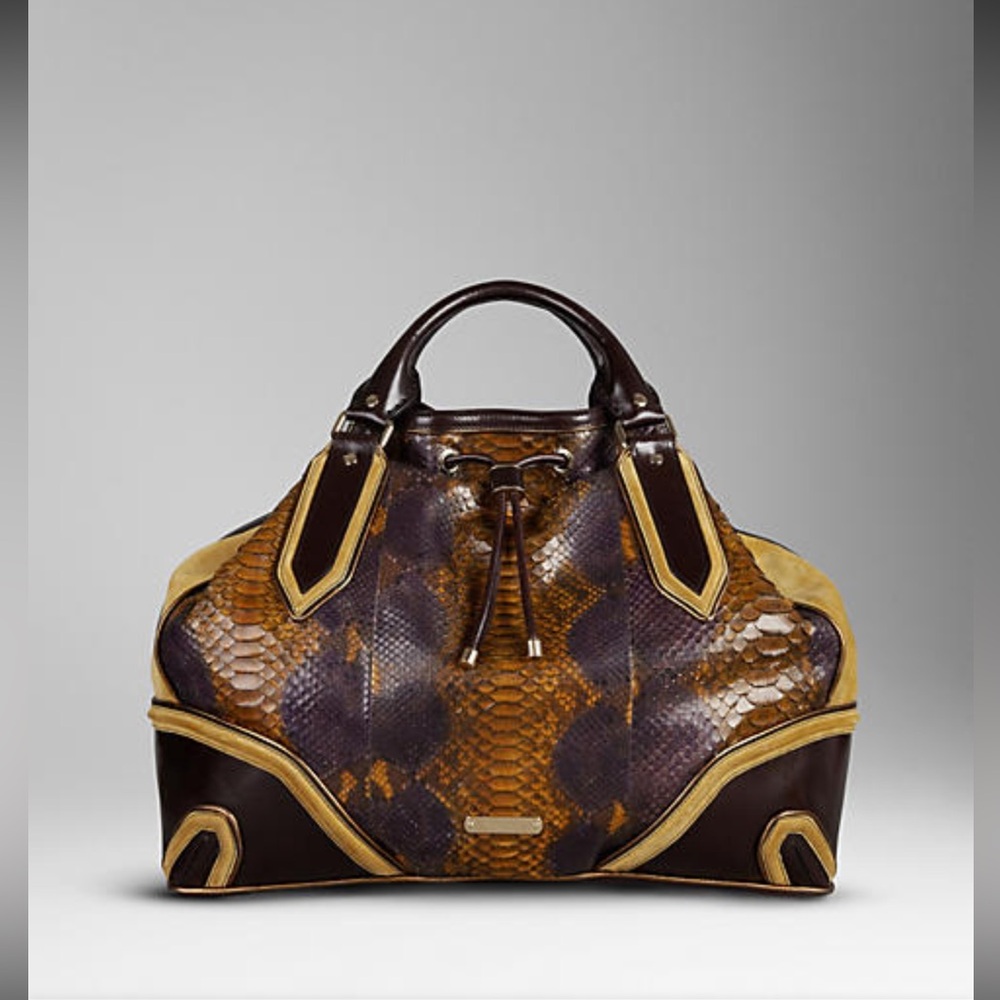 The Burberry Python Pattern Crossbody - image 7